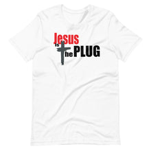 Load image into Gallery viewer, Jesus is the Plug Short-Sleeve Unisex T-Shirt