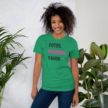 Load image into Gallery viewer, Fotos.Fashion.Favor T-Shirt
