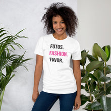 Load image into Gallery viewer, Fotos.Fashion.Favor T-Shirt