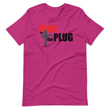 Load image into Gallery viewer, Jesus is the Plug Short-Sleeve Unisex T-Shirt
