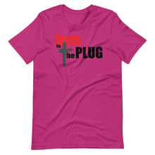 Load image into Gallery viewer, Jesus is the Plug Short-Sleeve Unisex T-Shirt