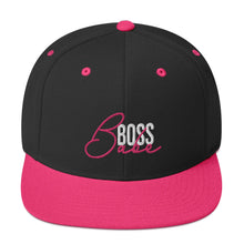 Load image into Gallery viewer, Boss Babe Snapback Hat
