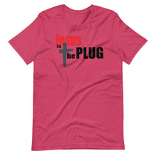 Load image into Gallery viewer, Jesus is the Plug Short-Sleeve Unisex T-Shirt