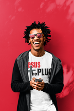 Load image into Gallery viewer, Jesus is the Plug Short-Sleeve Unisex T-Shirt