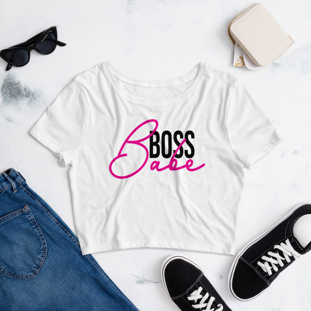 Boss Babe Women’s Crop Tee