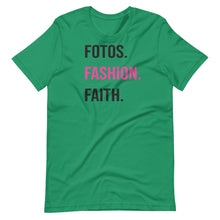 Load image into Gallery viewer, Fotos Fashion Faith Short-Sleeve Unisex T-Shirt
